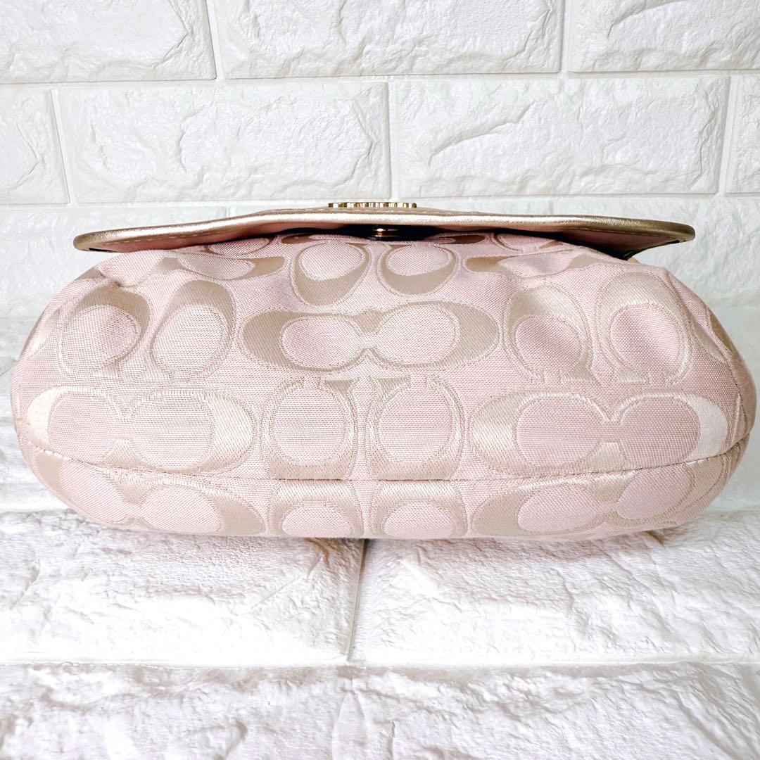 未使用✨COACH ワンショルダーバッグ アクセサリーポーチ シグネチャー
