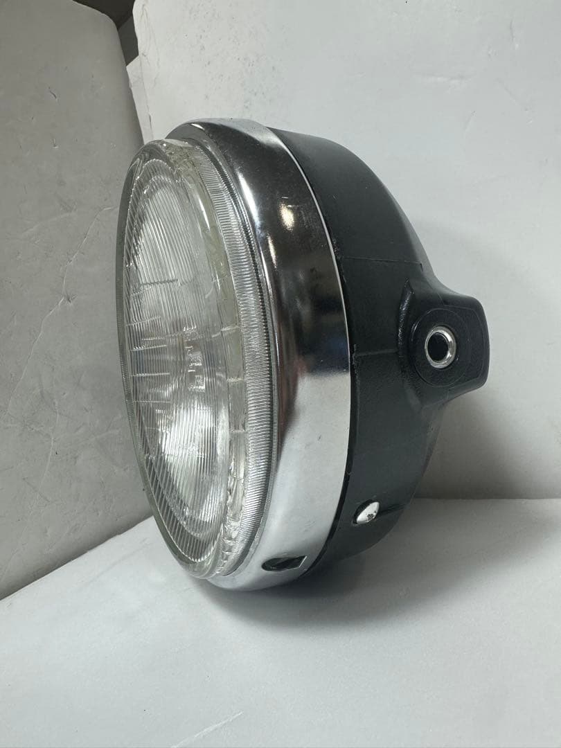 希少当時物シビエスーパーオスカー180πシビエ凹みレンズ付ヘッドライトマーシャル