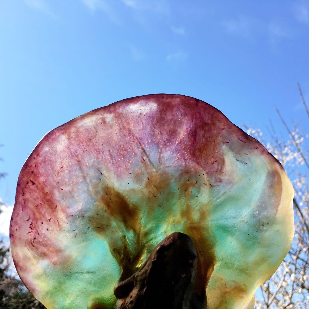 ドーム フランス ナンシー 風水 水晶 置物 クリスタル ガラス カエル 蛙