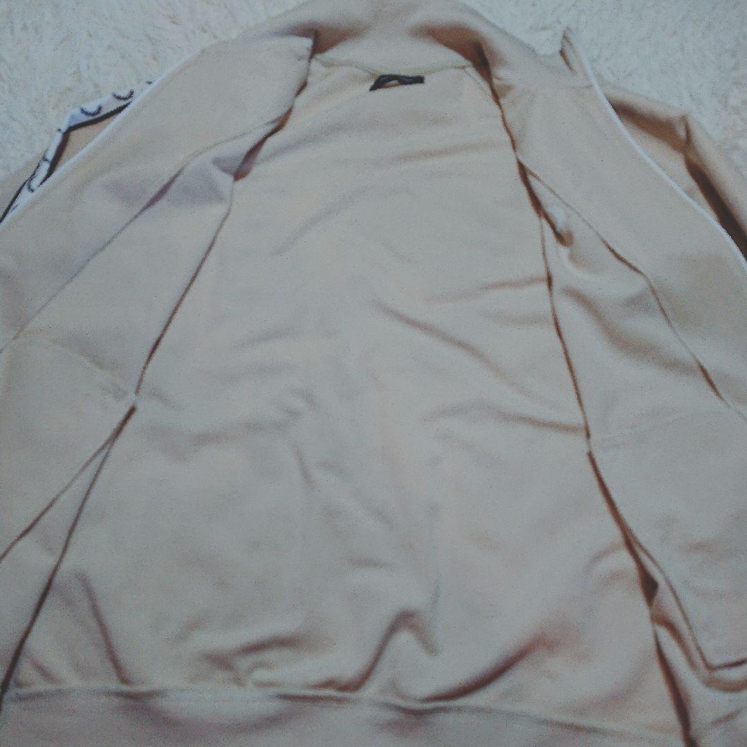 フレッドペリー トラックジャケット ジャージ サイドライン 刺繍 ベージュ XL