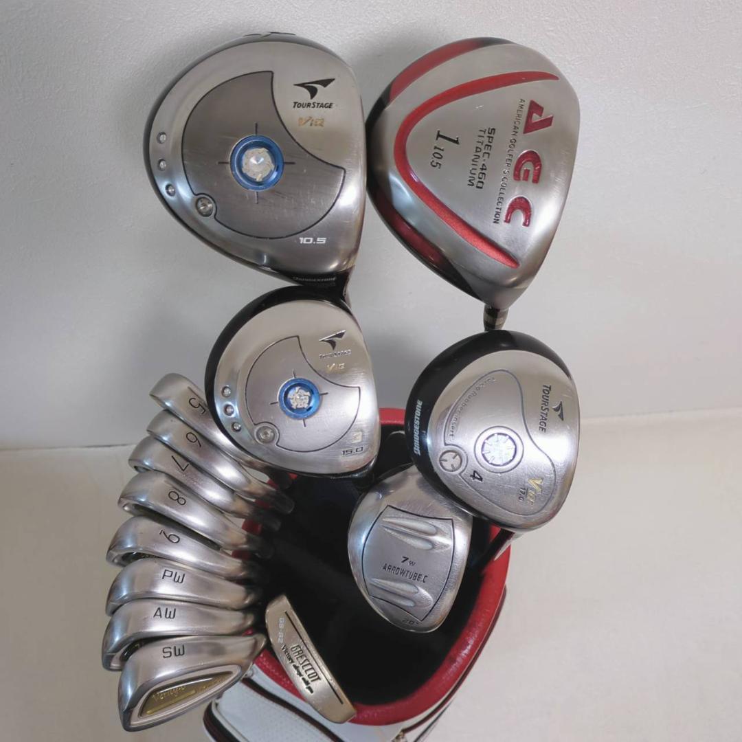送料込み　ゴルフクラブ　ツアーステージ　マルマン　他　メンズ ゴルフクラブセット
