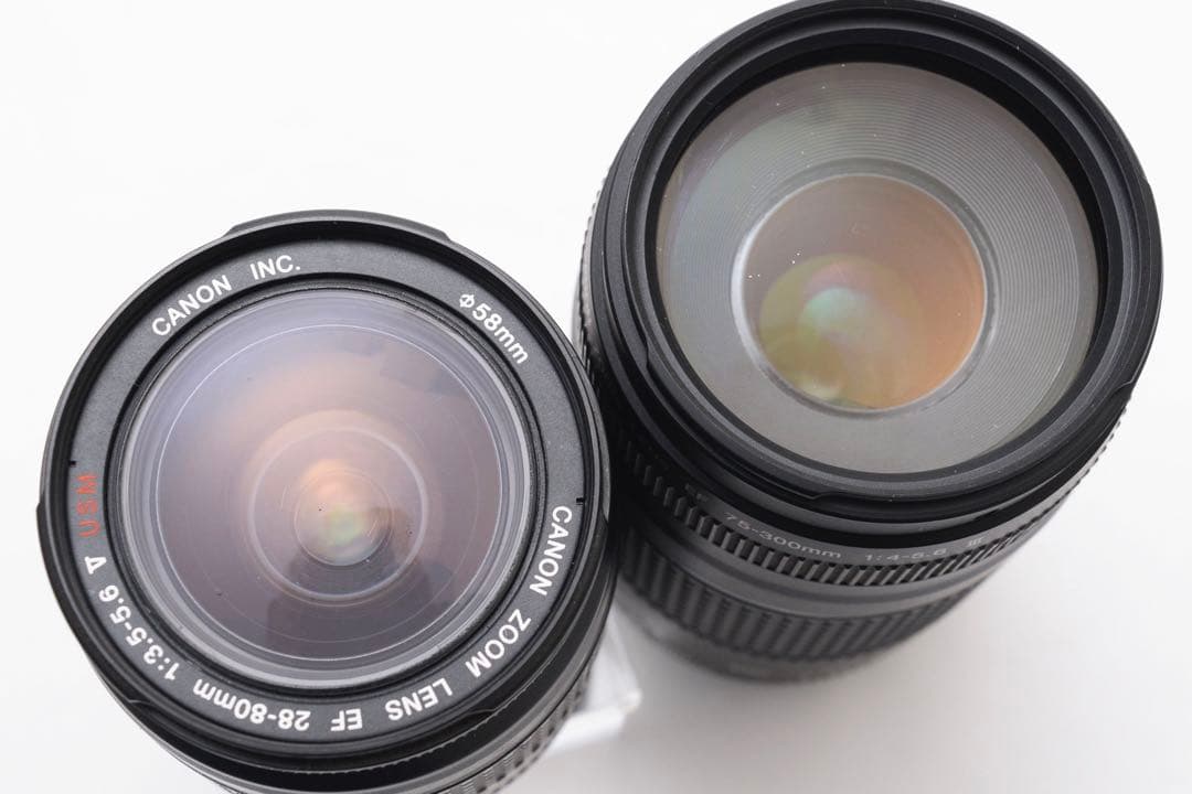 フルサイズ/Canon EOS 5D MarkIV標準&望遠ダブルレンズセット