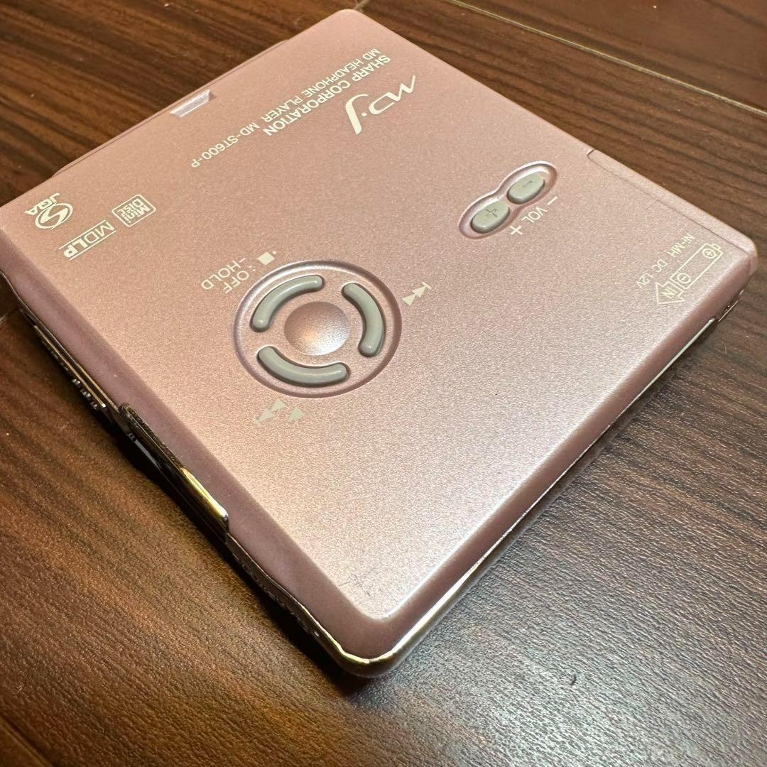 SHARP MDウォークマン MDプレーヤー MD-ST600 1244