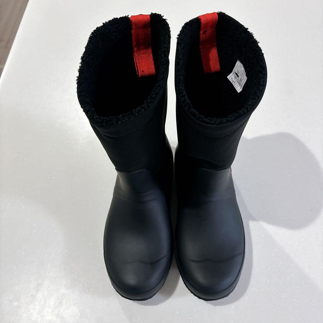 HUNTER ハンターシェルパ ブーツ 長靴　完全防水　黒　UK5 24