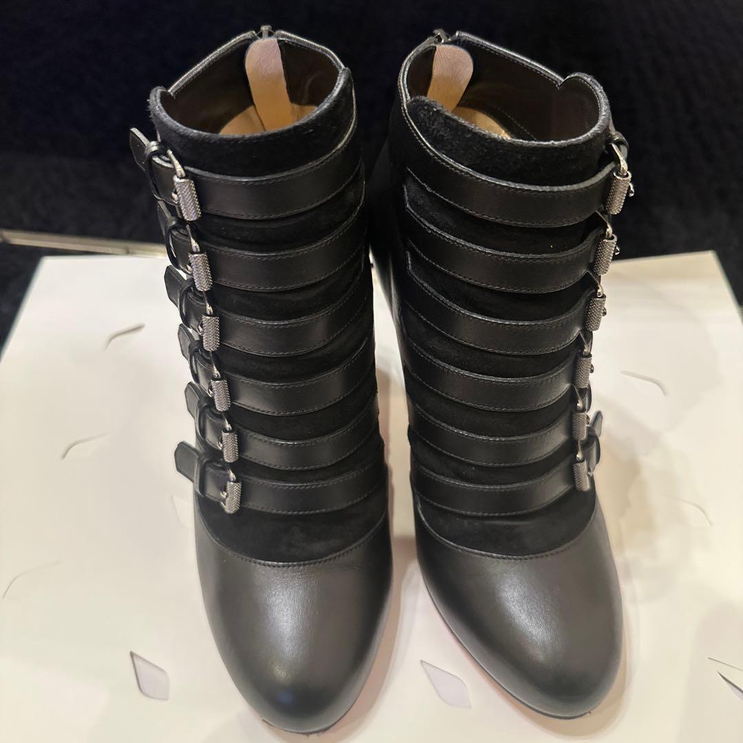 Christian Louboutin ショートブーツ ルブタン 36ハーフ