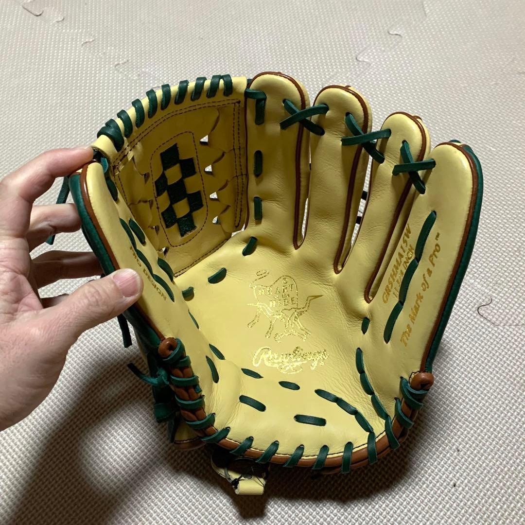 新品　ローリングス限定品　一般軟式投手用グラブ　グローブ　HOH