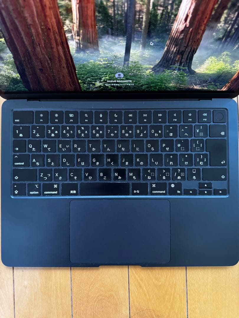 Apple MacBook Air M2 ミッドナイト　512GB 16GB