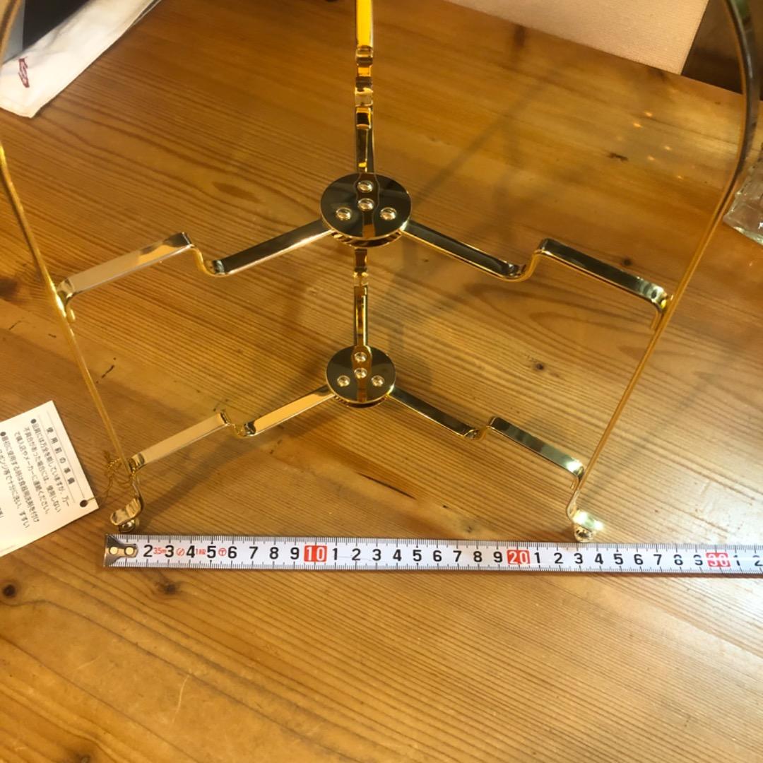 【未使用】LUCKY WOOD　ラッキーウッド　ケーキスタンド