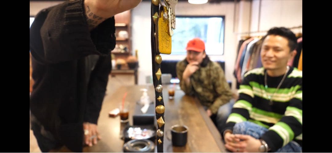 calee tatoo studi yamada スタッズキーホルダー　山田レン