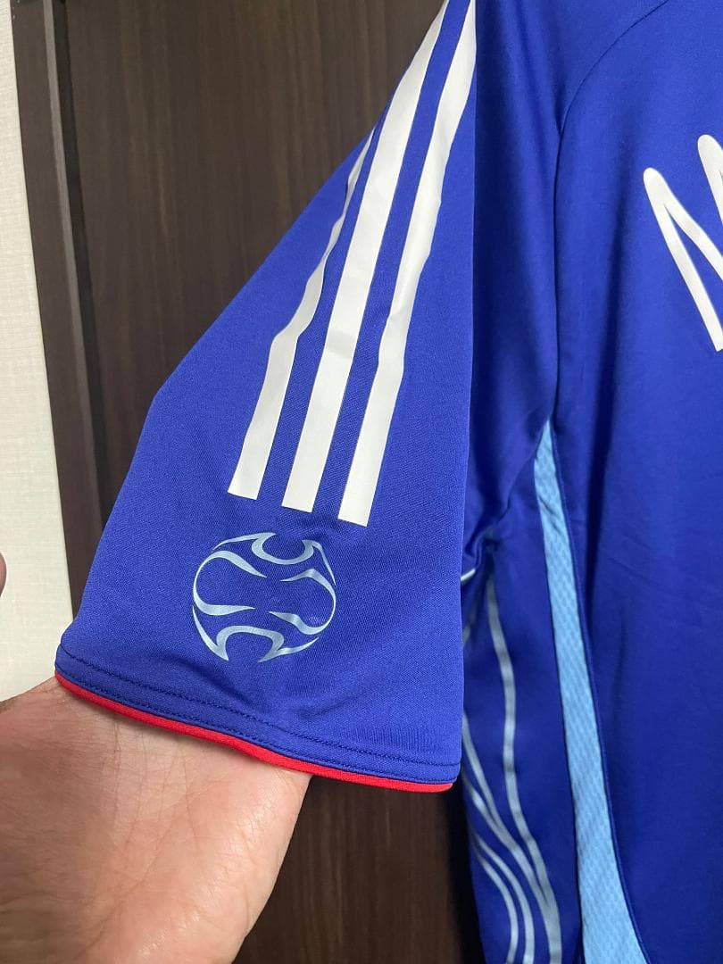 【古着正規品】日本製 宮本恒靖 日本代表ユニフォーム 2006年 Lサイズ