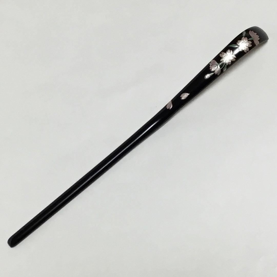 茶杓 煤竹 黒塗 銀桜 茶道具 新品