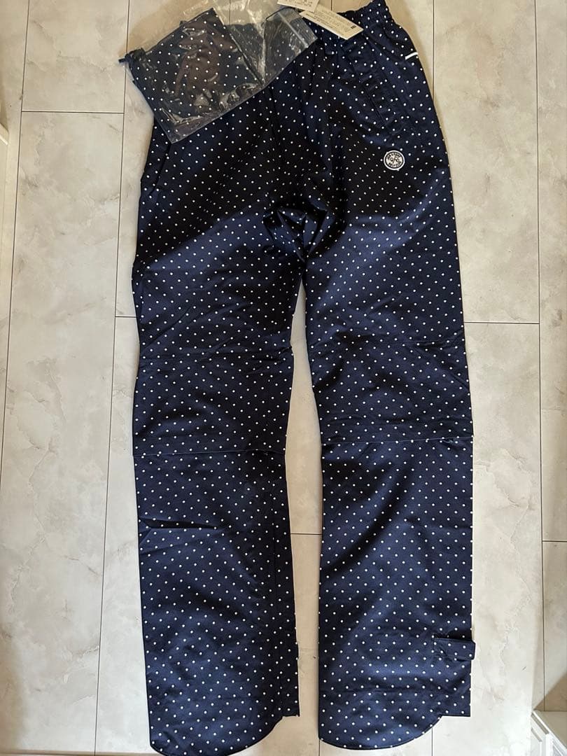 JUN&ROPE ゴルフレインウェアレディース　ドット柄