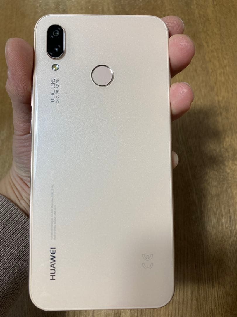 HUAWEI ファーウェイP20 lite 32GB サクラピンク　美品
