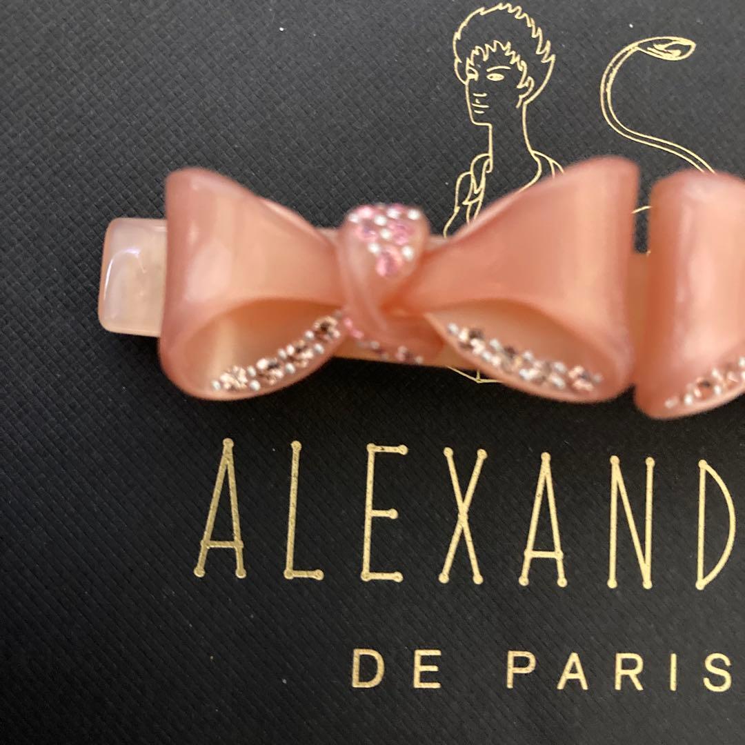 アレクサンドルドゥパリ　バレッタリボン　 ALEXANDRE DE PARIS