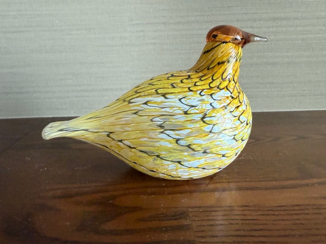  イッタラ バード サマーグロース 雷鳥 イエロー × ブラック