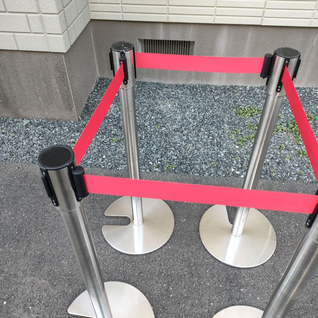 ベルトリールパーティション 4本セット レッド