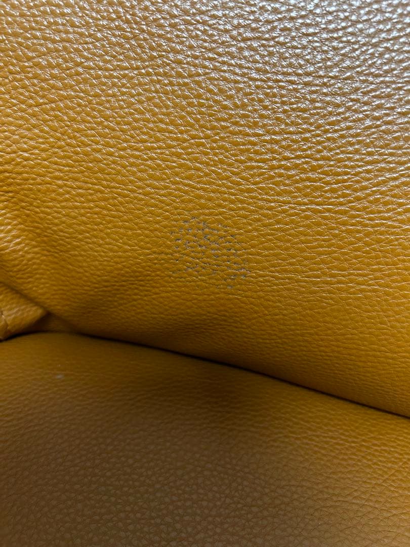 モダンデコ　2人掛けレザーソファ