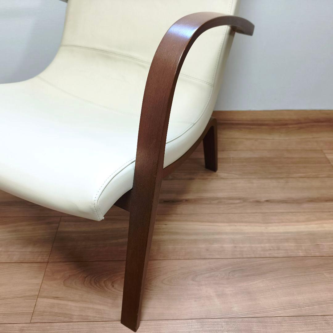 美品 カンディーハウス ライナス リビング ハイバックチェア&スツール(2/2)