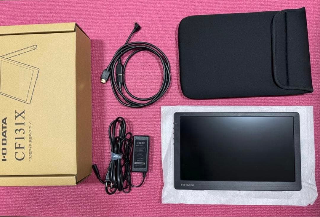 IODATA モバイルモニター (LCD-CF131XDB-M)