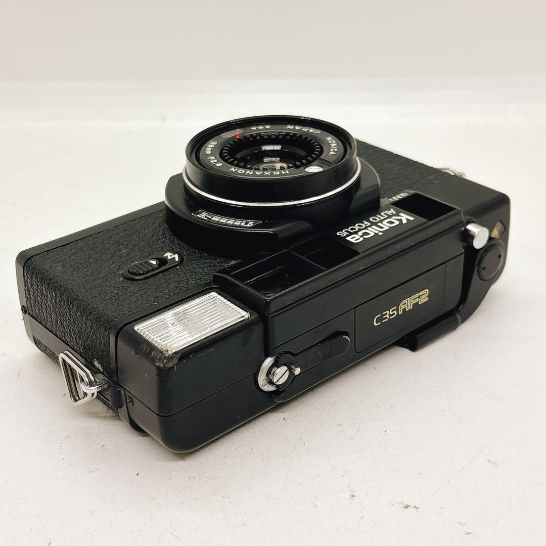【整備済】 KONICA C35 AF2 フィルムカメラ コンパクトカメラ