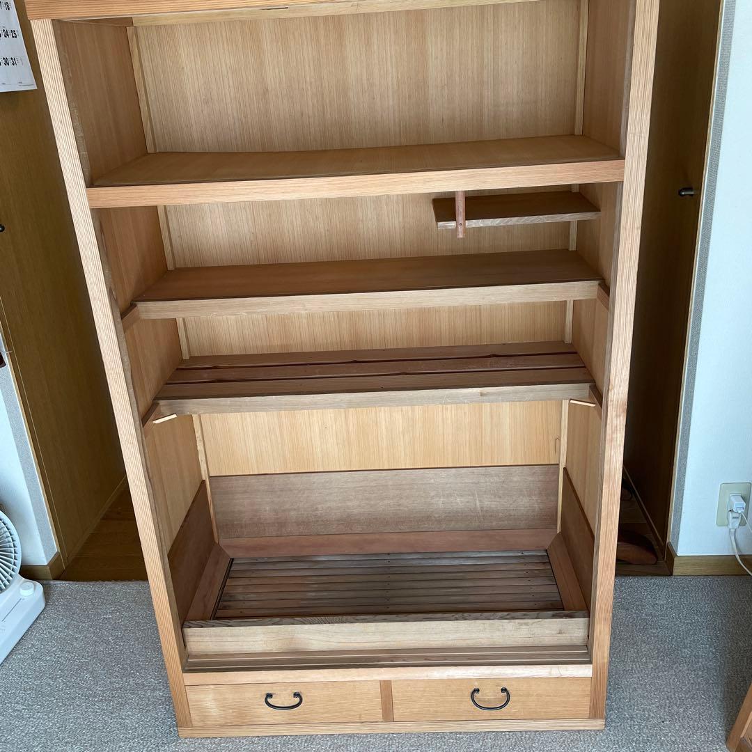 ♦︎【 伝統工芸❤️置き水屋】茶道具　置水屋　水屋箪笥　網代引戸　茶箪笥　♦︎