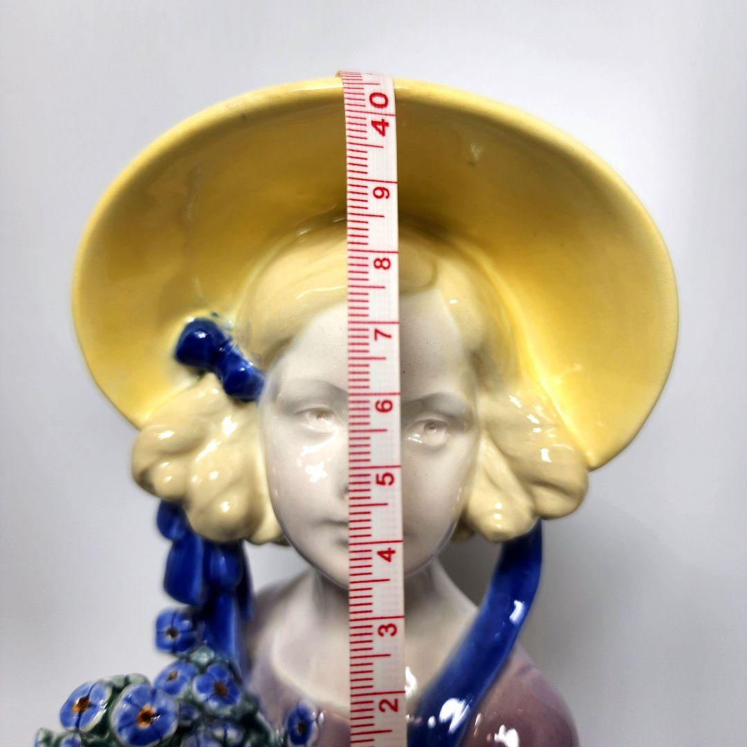 ヴィンテージ 陶磁器 人形 ゴールドシャイダー社製 高さ約40cm