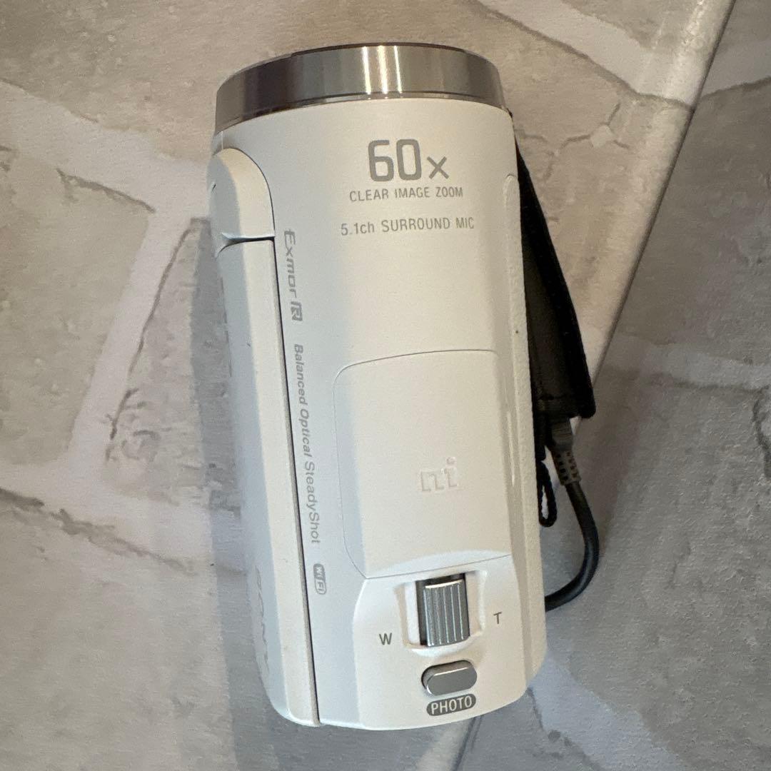 SONY HDR-CX680 ホワイト　訳アリ美品