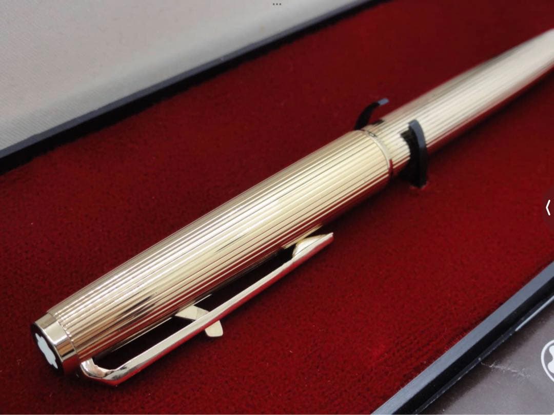 ⭐️金運上昇!黄金の総金張りの逸品！⭐️ハンマートリガーNo1846⭐️モンブラン社製