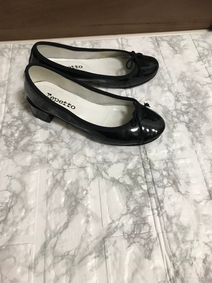 repetto Cendrillon レペット サンドリオンブラック 37サイズ