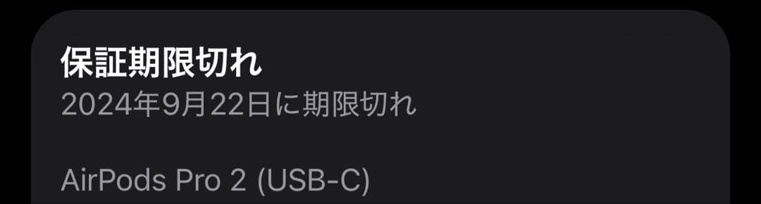 イヤホン AirPods Pro 2 (USB-C)