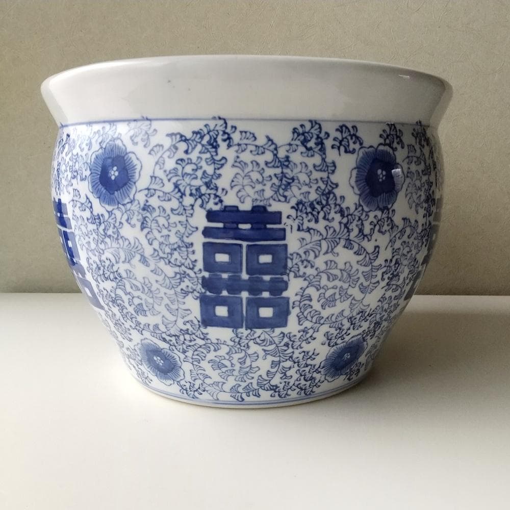 シノワズリ　染付鉢 2点セット