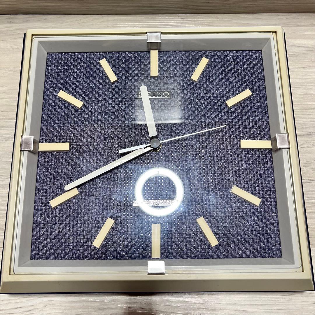 ミッドセンチュリー　ヴィンテージ　セイコー　トランジスタ　時計