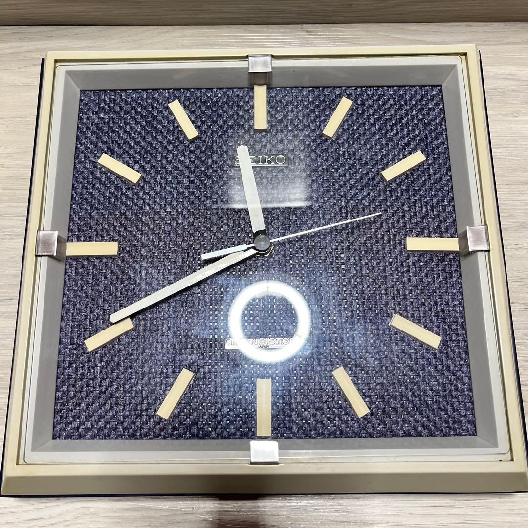 ミッドセンチュリー　ヴィンテージ　セイコー　トランジスタ　時計