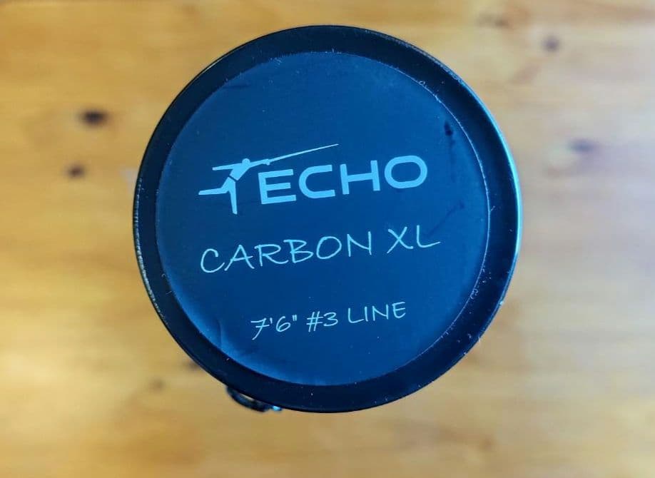 フライロッド　ECHO CARBON-XL 7'6\" #3