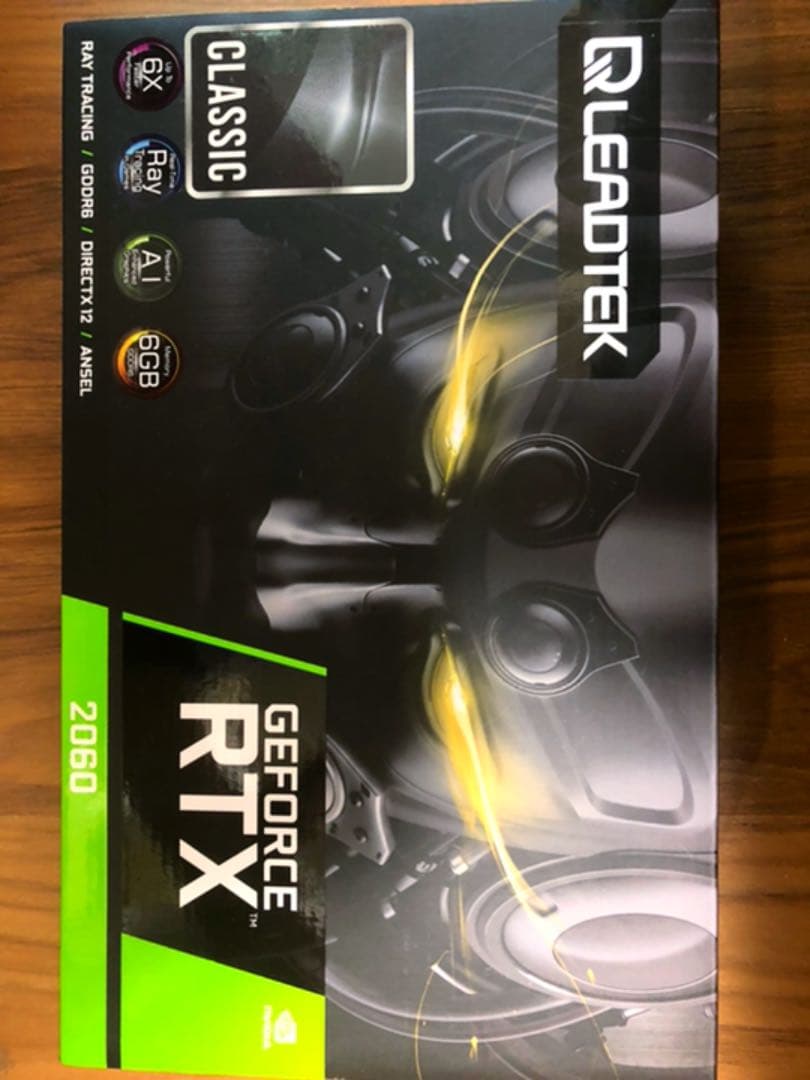 美品 Geforce  RTX 2060 外排気　コンパクトグラフィックボード