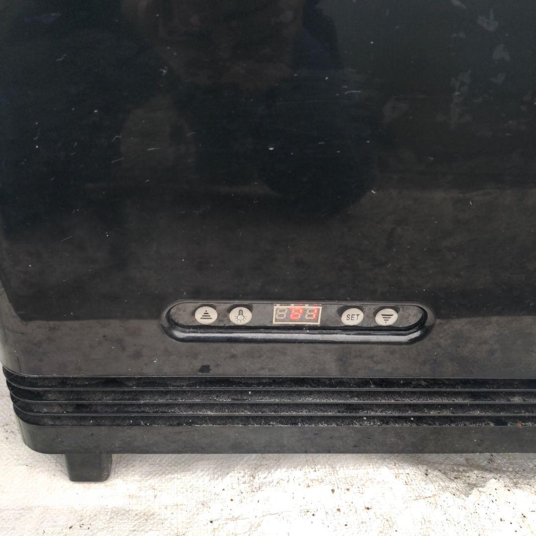 ディスプレイ冷蔵庫 ガラス扉 ブラック【無料配送地域有り】