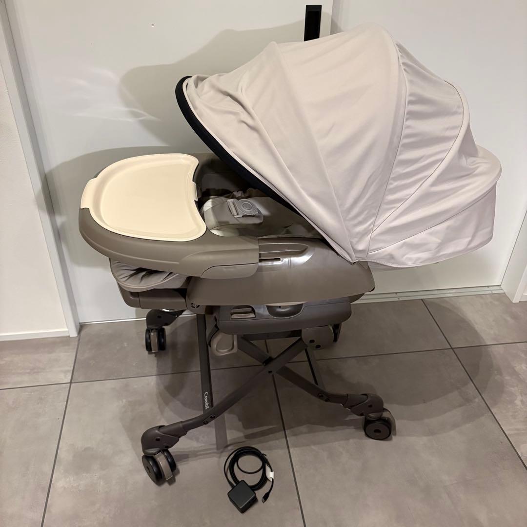 【極美品】ネムリラ コードレス AUTO SWING ハイローチェア