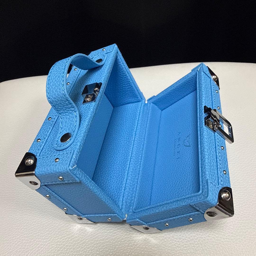 ミニケース　エンジェルシャンパンケース　angel ブルー