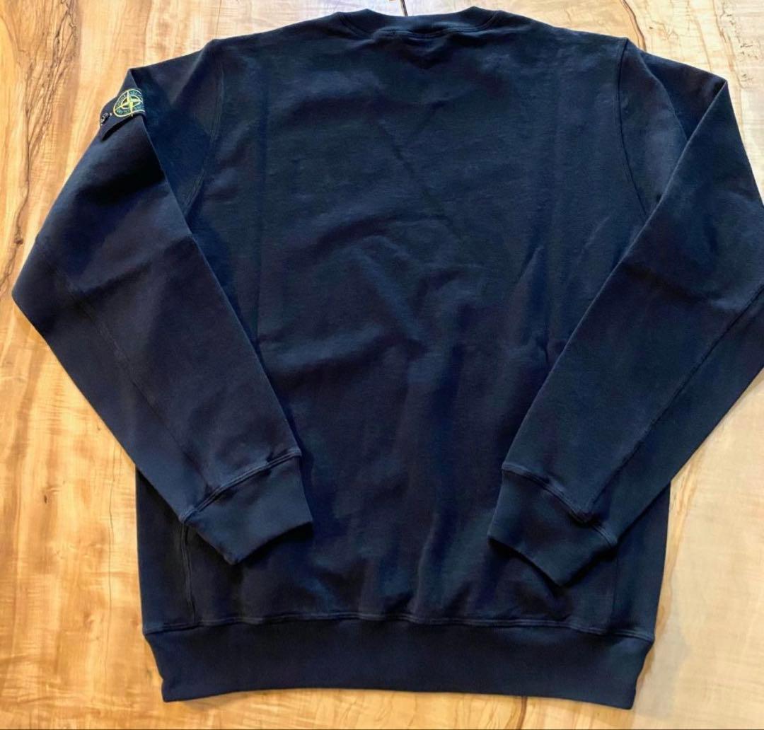 STONE  25SS ブラック トレーナー L