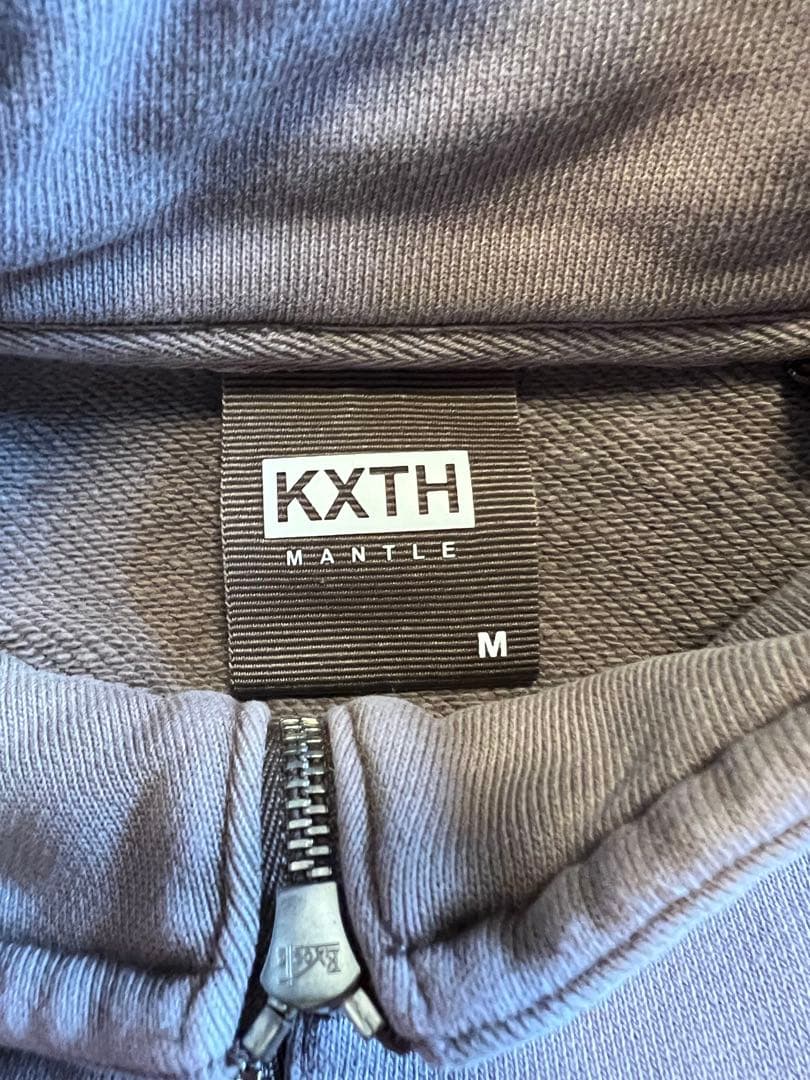 KITH × RussellAthletic コラボハーフジップスウェット