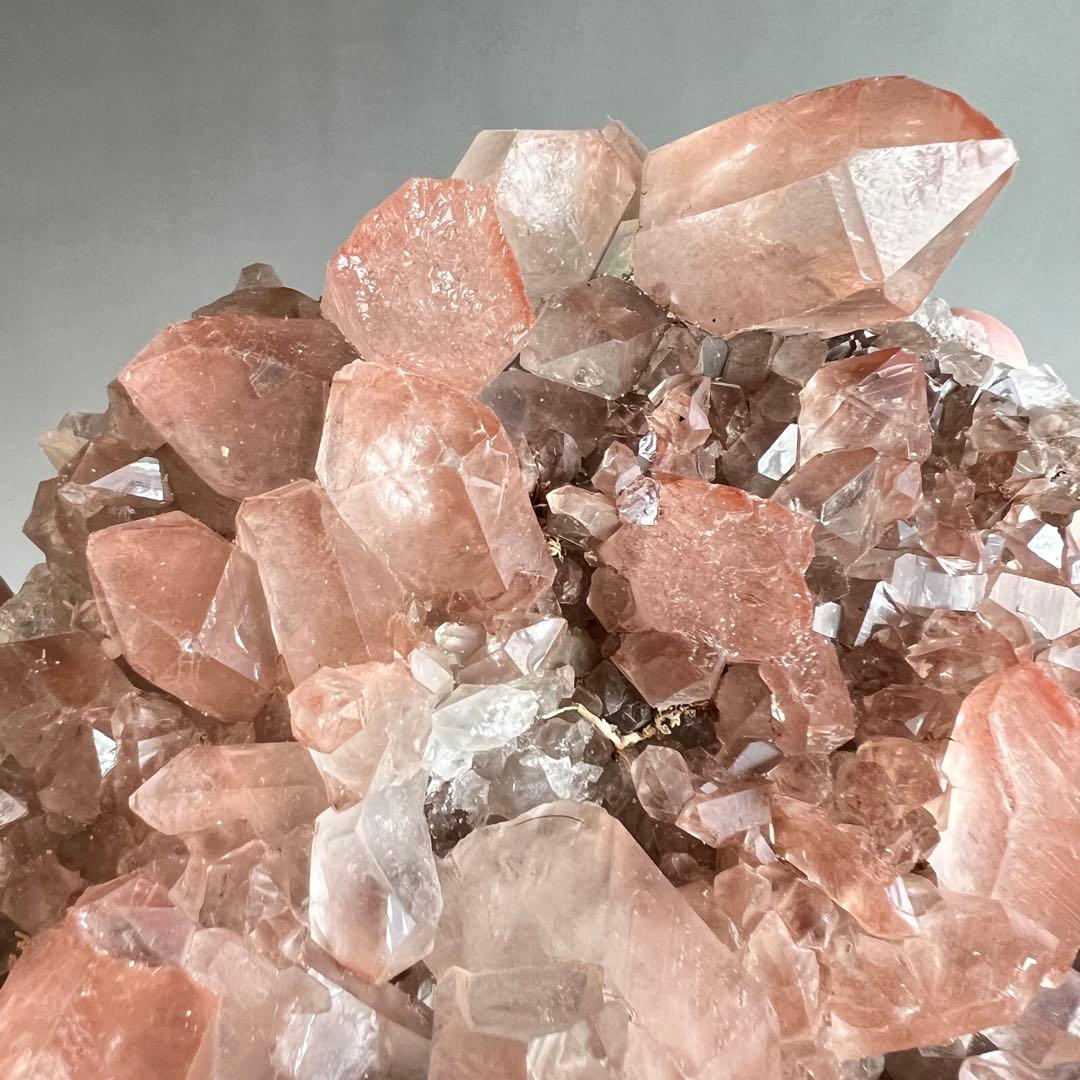 鬼激レア　BIGサイズ　ストロベリーレムリアン　ディアマンティーナ産　クラスター