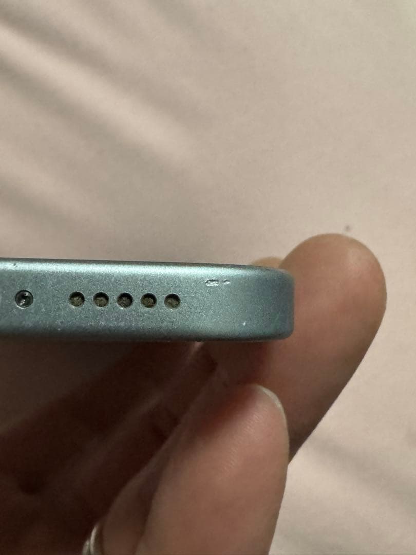 iPhone15 ブルー　128GB 中古品　SIMフリー