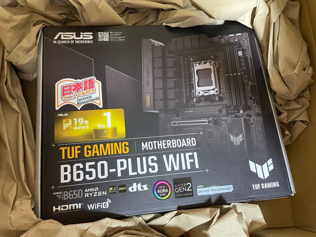 t*t様 ASUS TUF GAMING B650-PLUS WIFI マザーボ