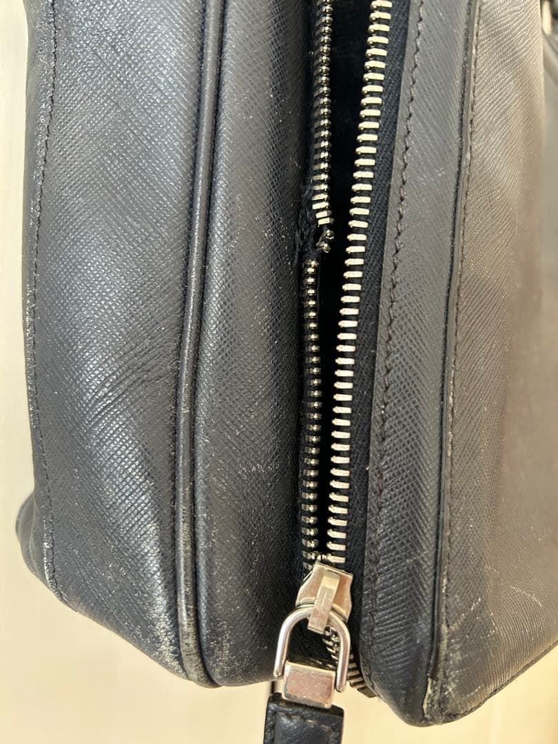 PRADA レザー ビジネスバッグ ジャンク品