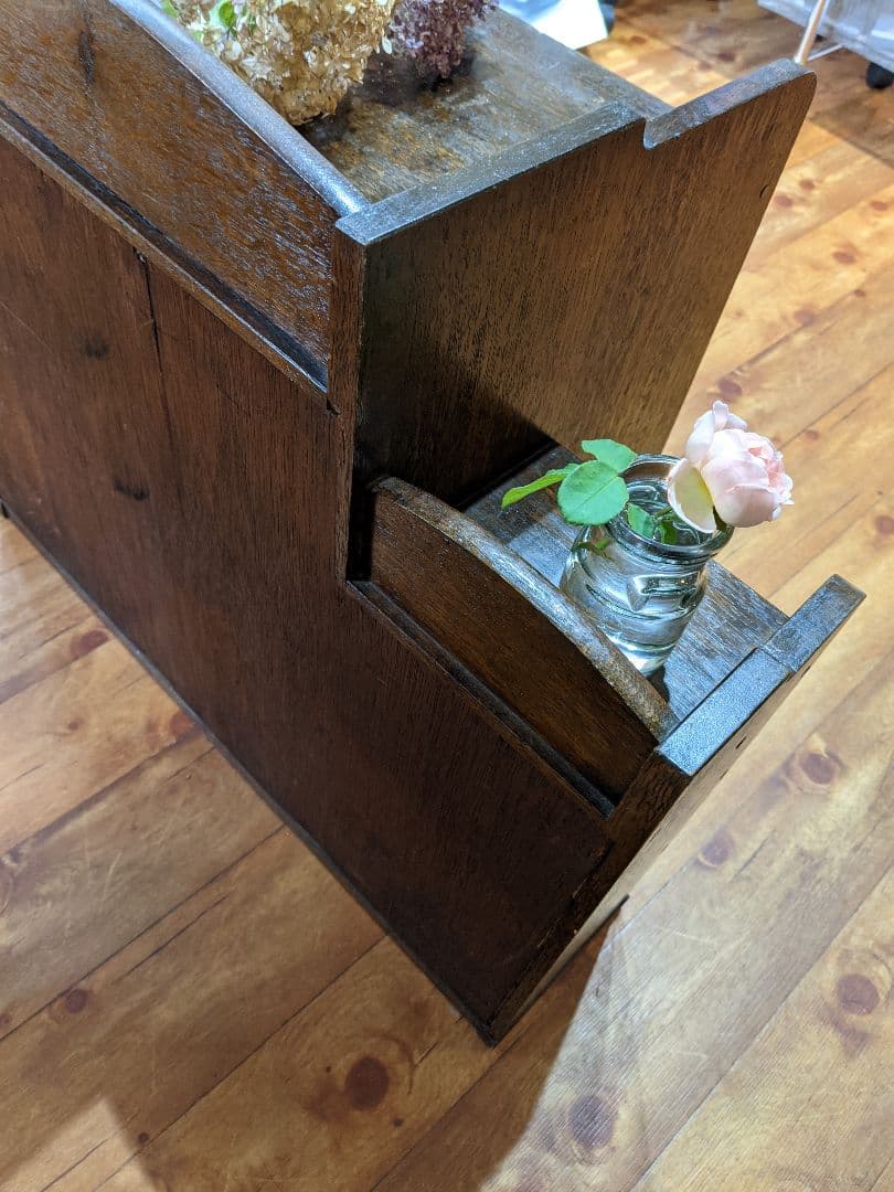 アンティーク　書類棚　棚