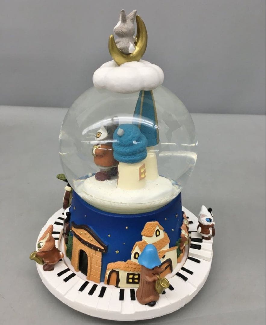 ・希少品・未使用・わちふぃーるど・ダヤン・オルゴールスノードーム・2018