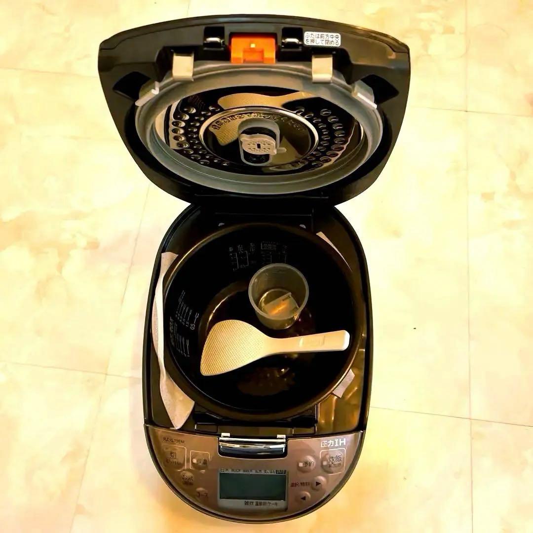 日立　HITACHI RZ-G10EM T 圧力IHジャー炊飯器 5.5合