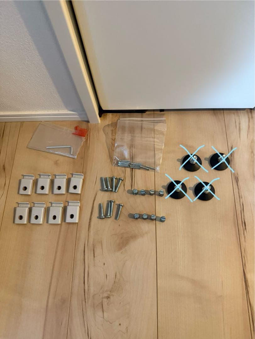 無印 スチールユニットシェルフ 帆布 28cm