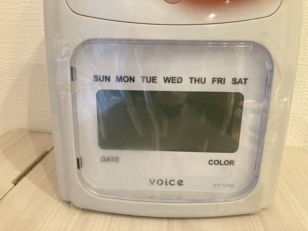 【美品】voice VT-1000 タイムレコーダー　タイムカード付