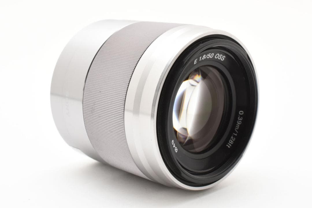 【良品】SONY E 50mm F1.8 OSS シルバー #9419